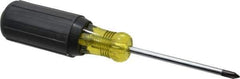 Proto - #1, 6-3/4" OAL, Standard Phillips Screwdriver - 3" Blade Length, Round Shank, Ergonomic Handle - USA Tool & Supply