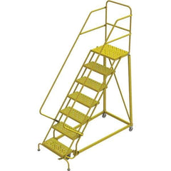 TRI-ARC - Rolling & Wall Mounted Ladders & Platforms Type: Stairway Slope Ladder Style: Forward Descent 50 Degree Incline - USA Tool & Supply