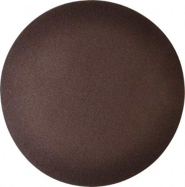 Norton - 5" Diam, 180 Grit Aluminum Oxide Adhesive PSA Disc - Fine Grade, Maroon, X Weighted Backing, Flexible - USA Tool & Supply