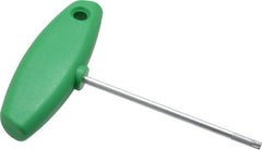 Wiha - T20 Torx Key - T-Handle, 100mm Length Under Head - USA Tool & Supply