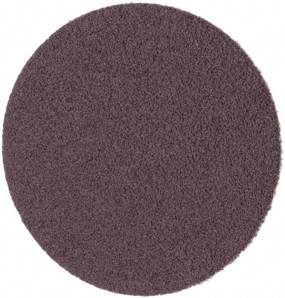 Standard Abrasives - 1-1/2" Disc Diam, 120 Grit, Aluminum Oxide Quick Change Disc - Type S Attaching System, Coated, Brown, Fine Grade, 20,000 RPM - USA Tool & Supply