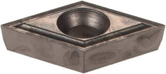 Komet - DOHT070202, P25M Grade Carbide Profiling Insert - Uncoated, 55° Incl Angle, Diamond, 2.39mm Thick, 0.2mm Corner Radius, 6.35mm Inscribed Circle - USA Tool & Supply