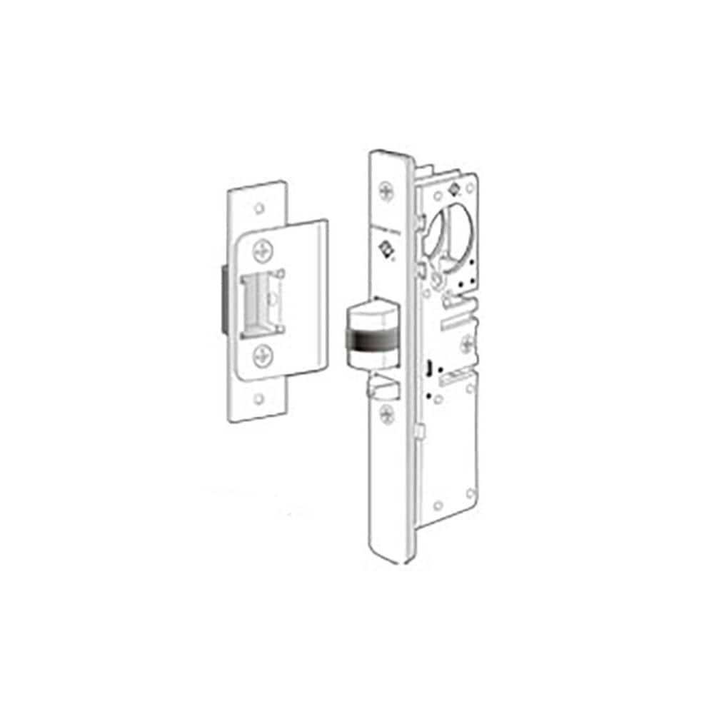 Deadbolts; Type: Deadlatch; Key Type: Keyless; Lock Type: Keyless; Mount Type: Surface; Material: Aluminum; Minimum Door Thickness: 0.969 in; Maximum Door Thickness: 2.625; Minimum Order Quantity: Aluminum; Material: Aluminum; For Use With: Adams Rite Tri