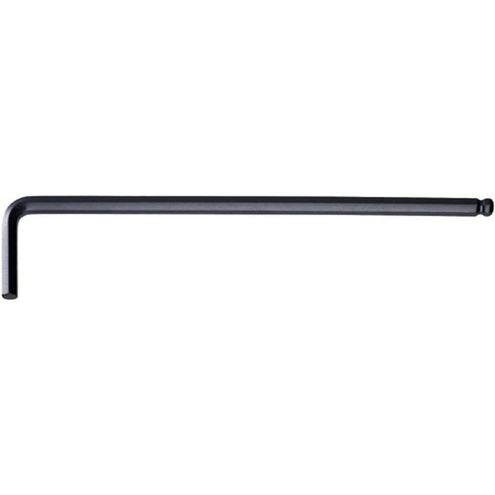 Hex Keys; End Type: Ball; Hex; Hex Size (Decimal Inch): 0.4000; Handle Type: L-Handle; Arm Style: Long; Short; Arm Length: 9.7638 in; Overall Length (Inch): 0; Overall Length (mm): 248.0000; Handle Color: Black; Overall Length Range: 9″ and Longer; Blade