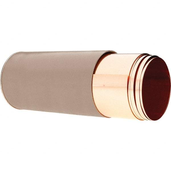 Precision Brand - 100 Inch Long x 6 Inch Wide x 0.005 Inch Thick, Roll Shim Stock - Copper - USA Tool & Supply