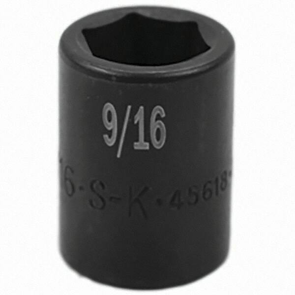 SK - Impact Socket - 3/8"DR 9/16" IMPACT SOCKET - USA Tool & Supply