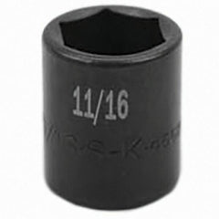 SK - Impact Socket - 3/8"DR 11/16" IMPACT SOCKET - USA Tool & Supply