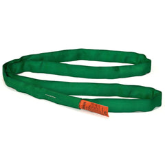 Slings & Tiedowns (Load-Rated); Sling Type: Round; Length (Feet): 20; Vertical Capacity (Lb.): 5300; Choker Capacity (Lb.): 4240; Basket Capacity (Lb.): 10600; Eye Type: No Eye; Sling Material: Polyester; Sling Width: 1.8 in; Sling Diameter: 0.9 in; Maxim