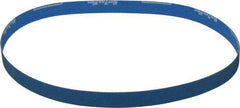 Norton - 1" Wide x 42" OAL, 60 Grit, Zirconia Alumina Abrasive Belt - Zirconia Alumina, Medium, Coated, X Weighted Cloth Backing, Series R823 - USA Tool & Supply