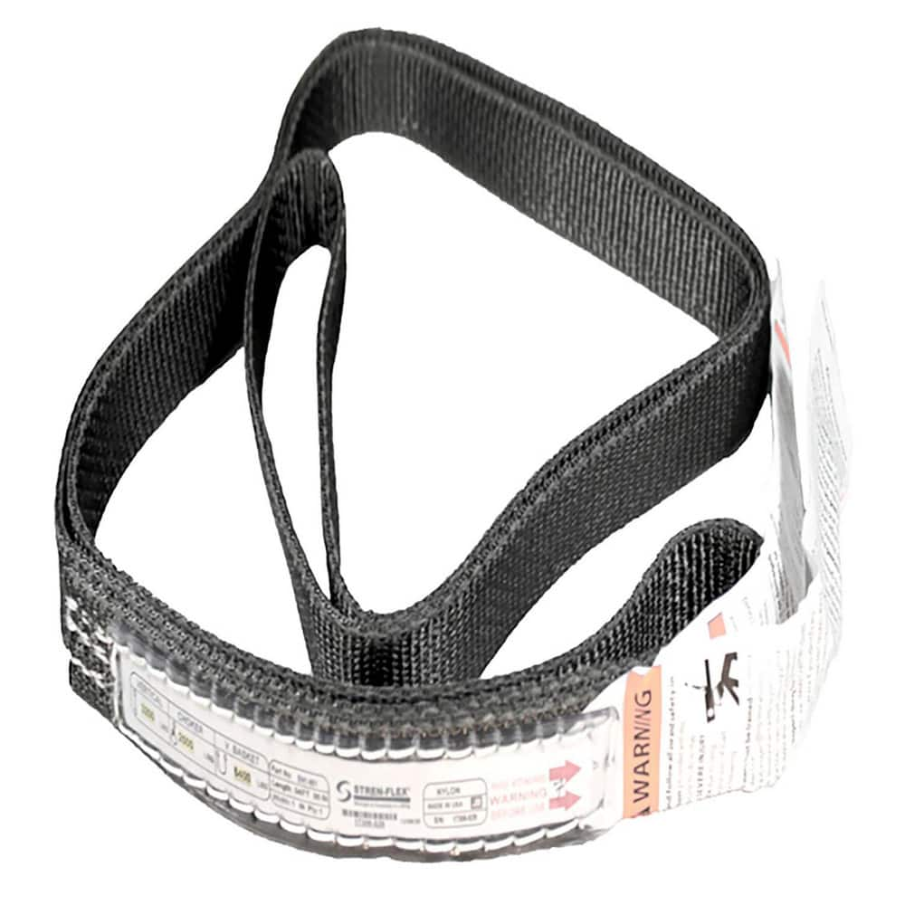 Slings & Tiedowns (Load-Rated); Sling Type: Endless; Length (Feet): 12; Vertical Capacity (Lb.): 6200; Choker Capacity (Lb.): 4960; Width (Inch): 2; Basket Capacity (Lb.): 12400; Eye Type: No Eye; Sling Material: Nylon; Sling Width: 2 in; Number Of Plies: