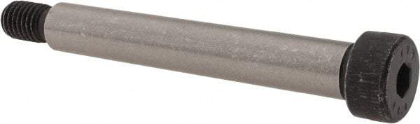 Value Collection - 12mm Shoulder Diam x 80mm Shoulder Length, M10x1.5 Metric Coarse, Hex Socket Shoulder Screw - 12.9 Alloy Steel, Uncoated, 8.78 to 90mm Head Height x 17.73 to 18mm Head Diam - USA Tool & Supply