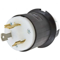 Hubbell Wiring Device-Kellems - 277 VAC 30A NEMA L7-30P Industrial Twist Lock Plug - USA Tool & Supply