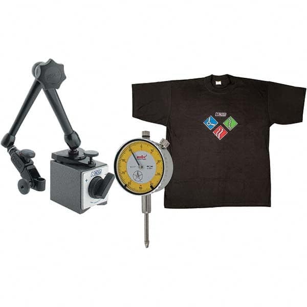 Noga - Magnetic Indicator Bases Base Length (mm): 60.00 Base Width (mm): 50.00 - USA Tool & Supply