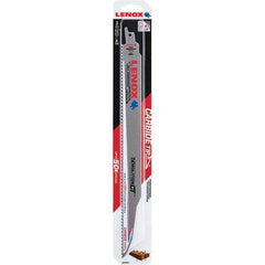 Lenox - Reciprocating Saw Blades Blade Material: Carbide Blade Length (Inch): 12 - USA Tool & Supply