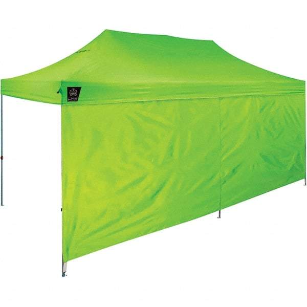 Ergodyne - 10' Tall, Temporary Structure Tent Side Panel - 20' Wide - USA Tool & Supply