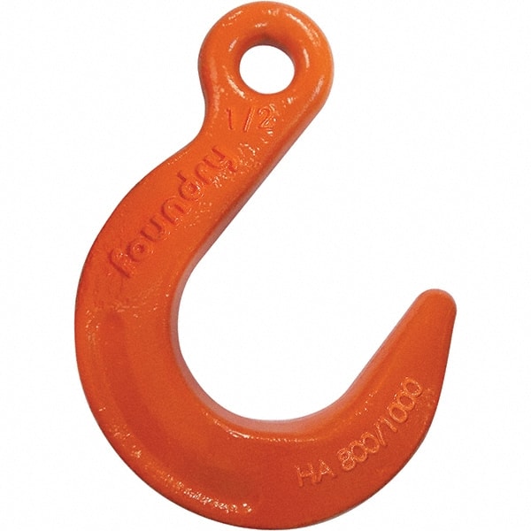 CM - Eye Hooks Material: Alloy Steel Load Capacity (Lb.): 34,200 - USA Tool & Supply