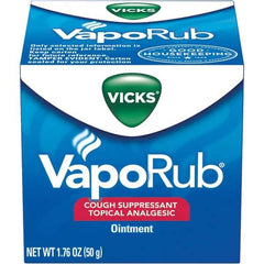 Vicks - Antiseptics, Ointments, & Creams Type: Pain Relief Form: Ointment - USA Tool & Supply