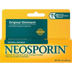 Neosporin - Antiseptics, Ointments, & Creams Type: Wound Care Form: Ointment - USA Tool & Supply