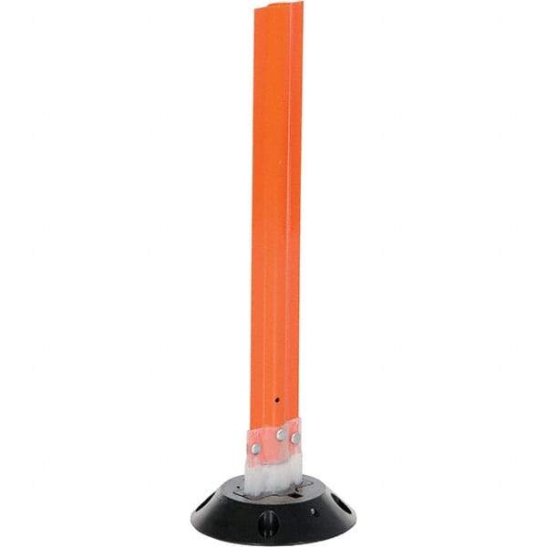 Vestil - Barrier Posts   Type: Flexible Stake    Post Color/Finish: Orange - USA Tool & Supply