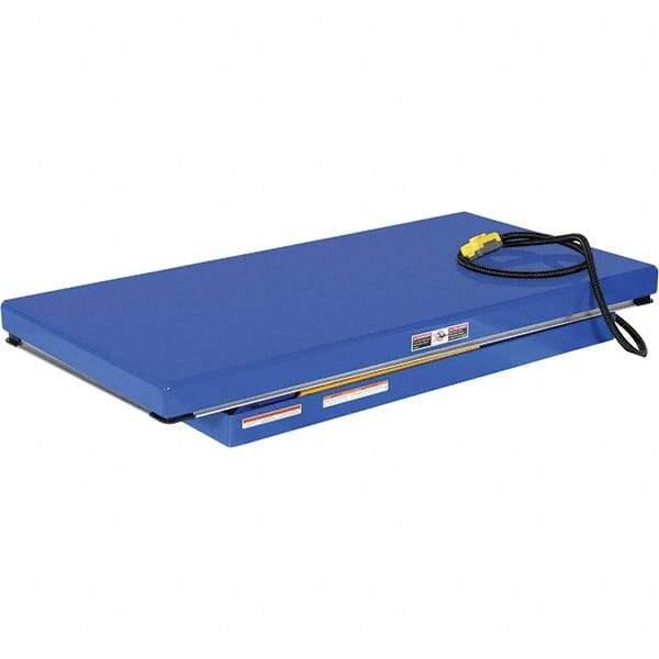 Vestil - 3,000 Lb Capacity Hydraulic Scissor Lift - 7" to 43" Lift Height, 60" Platform Length x 30" Platform Width - USA Tool & Supply