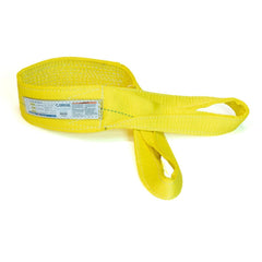 Slings & Tiedowns (Load-Rated); Sling Type: Eye & Eye; Length (Feet): 10; Vertical Capacity (Lb.): 8900; Choker Capacity (Lb.): 7200; Width (Inch): 3; Basket Capacity (Lb.): 17800; Eye Type: Twisted Eye; Sling Material: Polyester; Sling Width: 3 in; Eye L