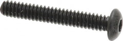 Value Collection - #10-24 UNC Hex Socket Button Cap Screw - USA Tool & Supply