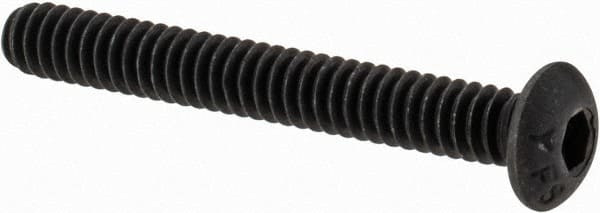 Value Collection - #10-24 UNC Hex Socket Button Cap Screw - USA Tool & Supply
