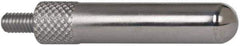 Mitutoyo - M2.5x0.45, 5mm Ball Diam, Carbide Shell Contact Point - 25mm Contact Point Length, Use with AGD 1,2,3,4 - USA Tool & Supply