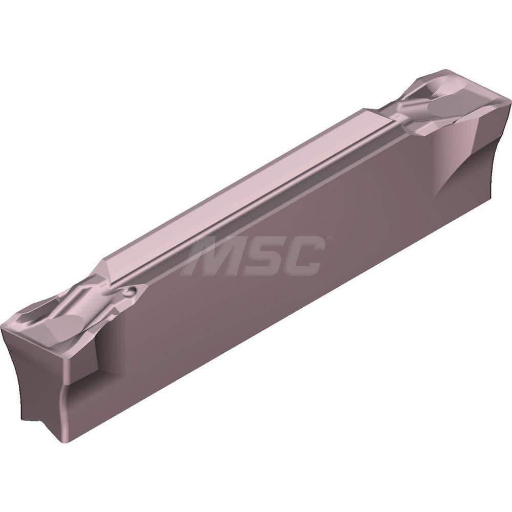 Grooving Insert: GCM3002CG AC520U, Solid Carbide Super ZX Finish, Right Hand, 3 mm Cutting Width, 20 mm Max Depth, Series GND