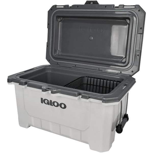 Igloo - 70 Qt Ice Chest - HDPE, White - USA Tool & Supply