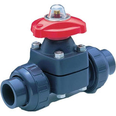 Asahi/America - Diaphragm Valves End Connections: IPS Pipe Size: 1-1/4 (Inch) - USA Tool & Supply