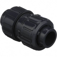 Asahi/America - 1" PVC Check Valve - True Union Ball Check, Socket x Thread, 150 WOG - USA Tool & Supply