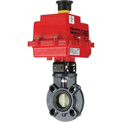 Asahi/America - Actuated Butterfly Valves Pipe Size: 3 (Inch) Actuator Type: Electric - USA Tool & Supply