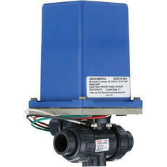 Asahi/America - Actuated Ball Valves   Actuator Type: Electric    Pipe Size: 1 (Inch) - USA Tool & Supply