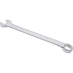 Blackhawk by Proto - 1-1/4" 12 Point Offset Combination Wrench - 15° Offset Angle, 16.9" OAL, Steel, Chrome Finish - USA Tool & Supply