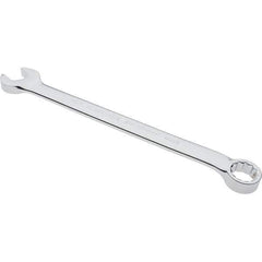 Blackhawk by Proto - 17mm 12 Point Offset Combination Wrench - 15° Offset Angle, 10.14" OAL, Steel, Chrome Finish - USA Tool & Supply