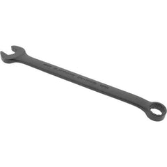 Blackhawk by Proto - 11mm 12 Point Offset Combination Wrench - 15° Offset Angle, 6-81/89" OAL, Steel, Black Finish - USA Tool & Supply