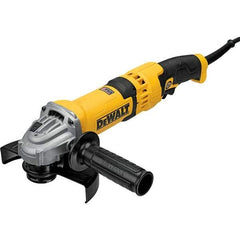 Black & Decker - 4-1/2 - 6" Wheel Diam, 9,000 RPM, Corded Angle & Disc Grinder - 5/8-11 Spindle, 120 Volts, 13 Amps - USA Tool & Supply
