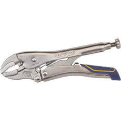 Irwin - Locking Pliers Plier Type: Locking Pliers Jaw Style: Curve w/Wire Cutter - USA Tool & Supply