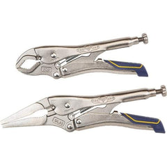 Irwin - Locking Pliers Plier Type: Locking Pliers Jaw Style: Curve w/Wire Cutter - USA Tool & Supply