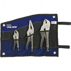 Irwin - Locking Pliers Plier Type: Locking Pliers Jaw Style: Curve w/Wire Cutter - USA Tool & Supply