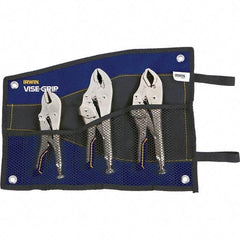 Irwin - Locking Pliers Plier Type: Locking Pliers Jaw Style: Straight; Curve w/Wire Cutter; Long Nose - USA Tool & Supply