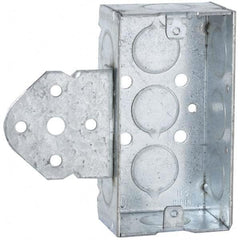 Hubbell-Raco - 4 x 4 x 1.563" Steel Rectangular Device Box - USA Tool & Supply