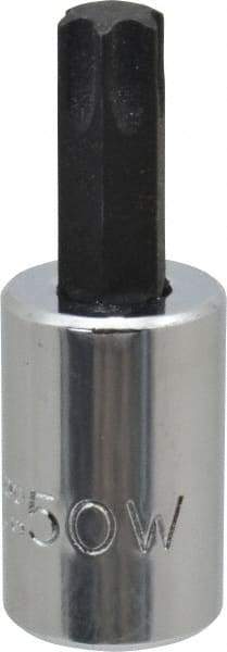 Proto - 3/8" Drive, T50 Torx Bit Socket - 1-31/32" OAL - USA Tool & Supply