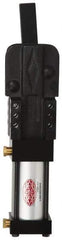 De-Sta-Co - 5,000 Lb Inner Hold Capacity, Vert Mount, Air Power Hold-Down Toggle Clamp - 3/8 NPT Port, 307.85mm Height Under Bar - USA Tool & Supply