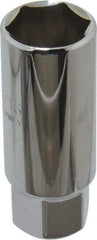 Proto - 3/4" Drive, Spark Plug Hand Socket - 12 Points, 2-1/2" OAL, Chrome Finish - USA Tool & Supply