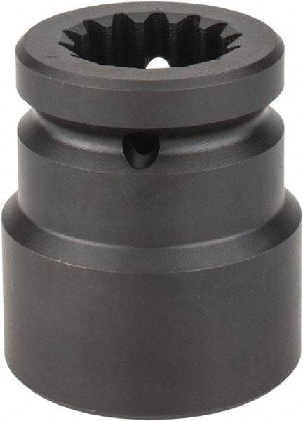 Proto - #5 Spline Drive, 1-5/8" Socket, Impact Socket - 6 Points, 3-5/8" OAL - USA Tool & Supply