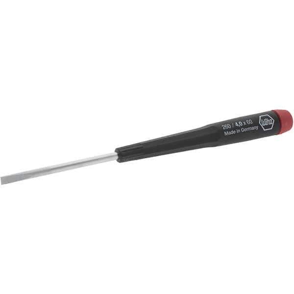 Wiha - Precision Slotted Screwdriver - Ergonomic Handle - USA Tool & Supply