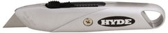 Hyde Tools - Retractable Blade Utility Knife - USA Tool & Supply