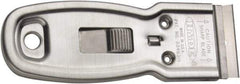 Hyde Tools - Stiff Steel Straight Scraper - 1.12" Blade Width - USA Tool & Supply